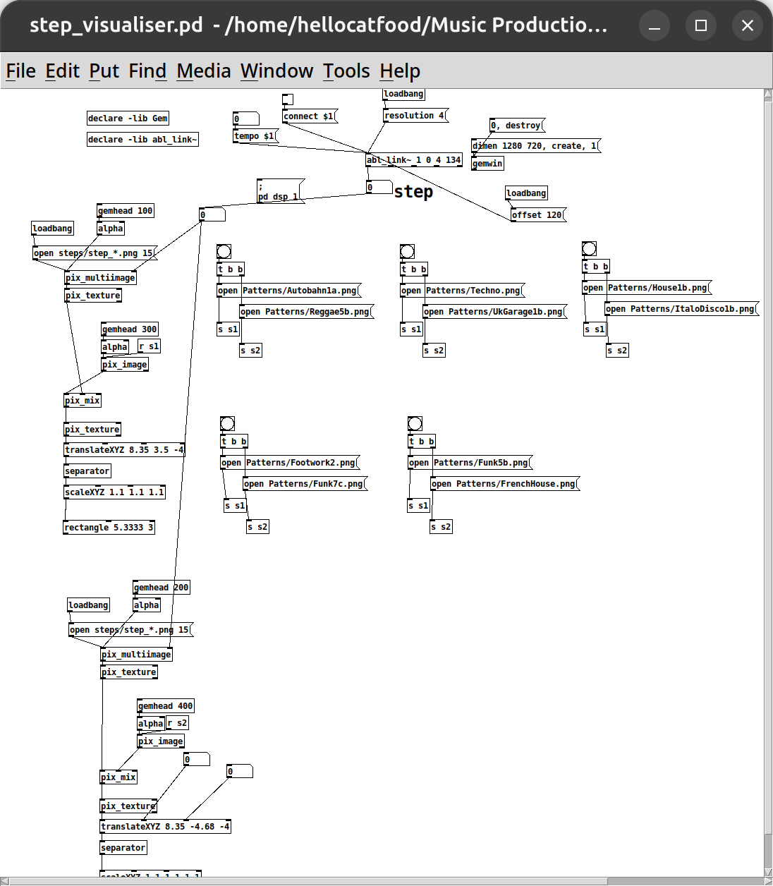 pure data patch